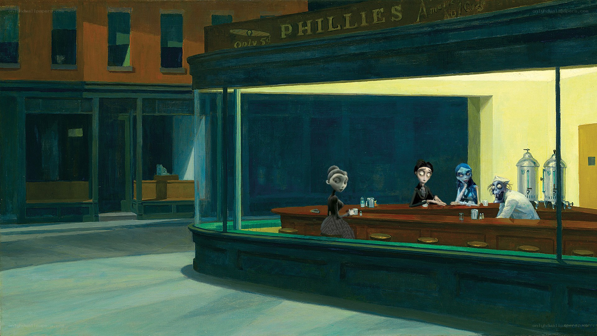 Night at the diner
