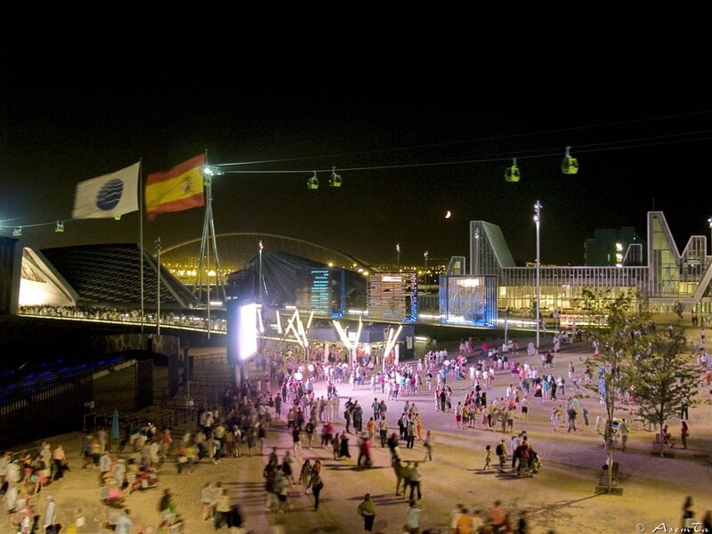Night at the Olympic Village