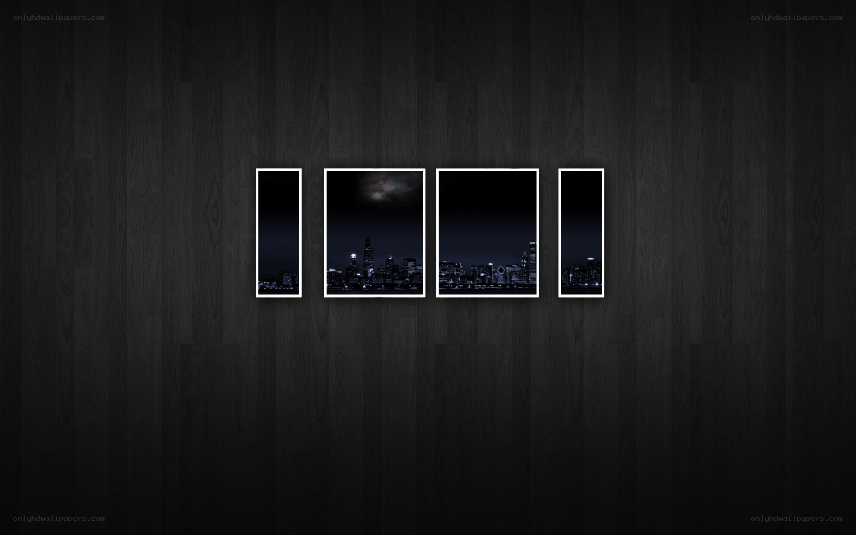 night city skyline art