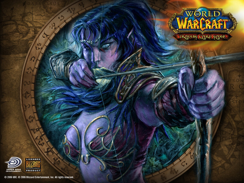 Night Elf Archer in Action