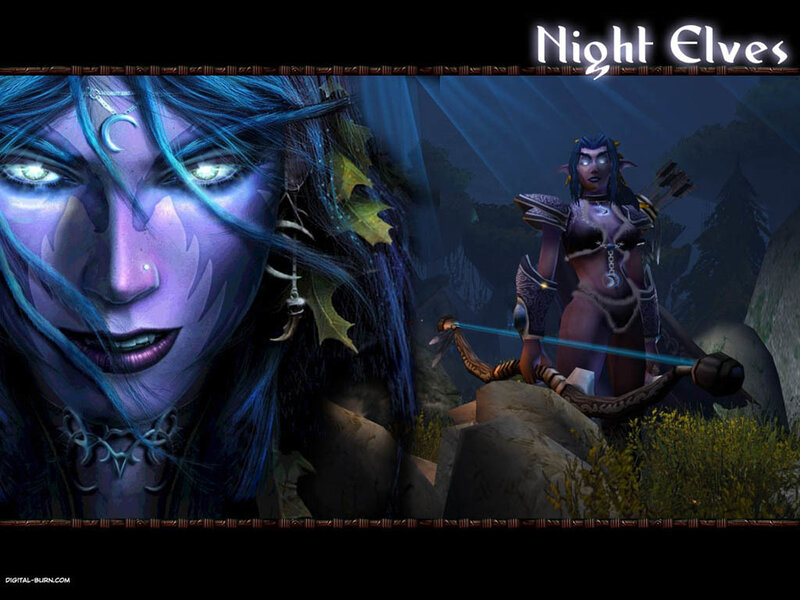 Night Elf character art