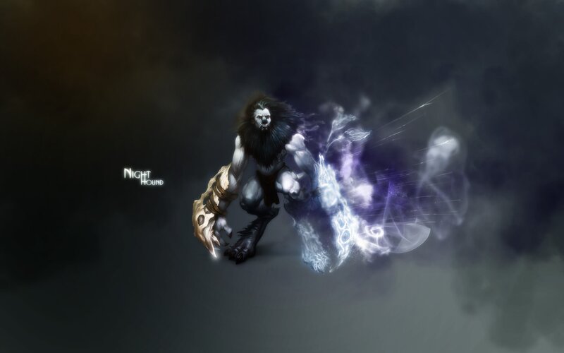 Night Hound character art