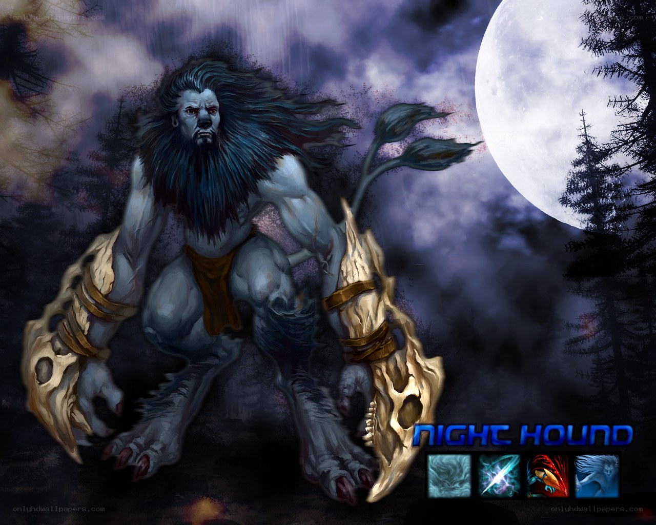 Night Hound fantasy creature