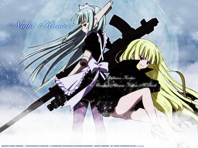 Night Hunters anime artwork