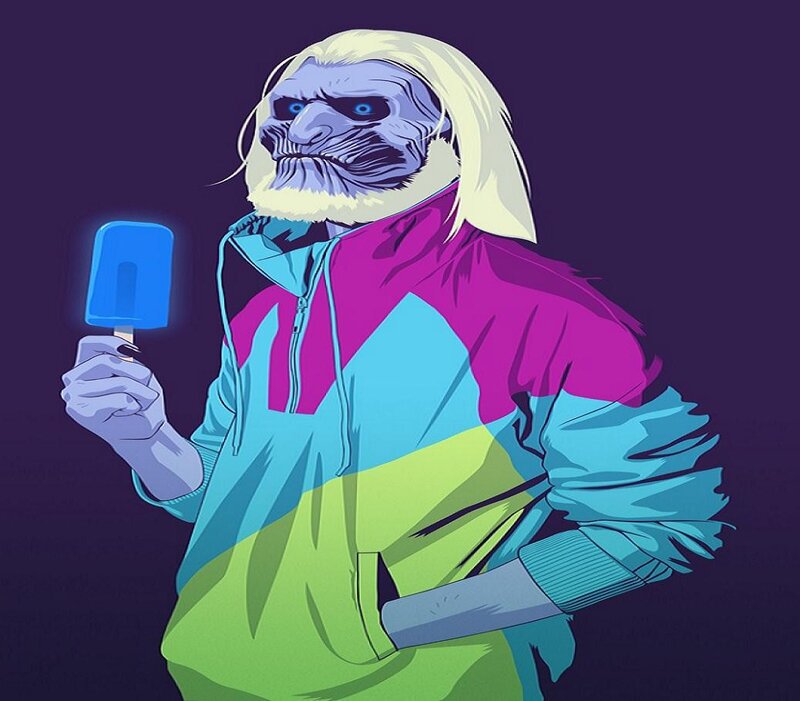 Night King with Popsicle