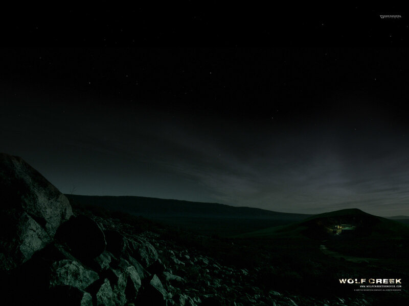 Night Landscape with Rocks
