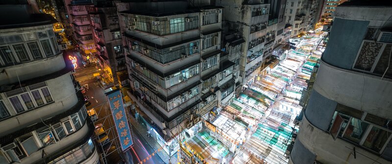 Night Market in Alley