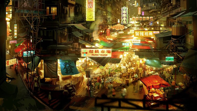 Night Market Street