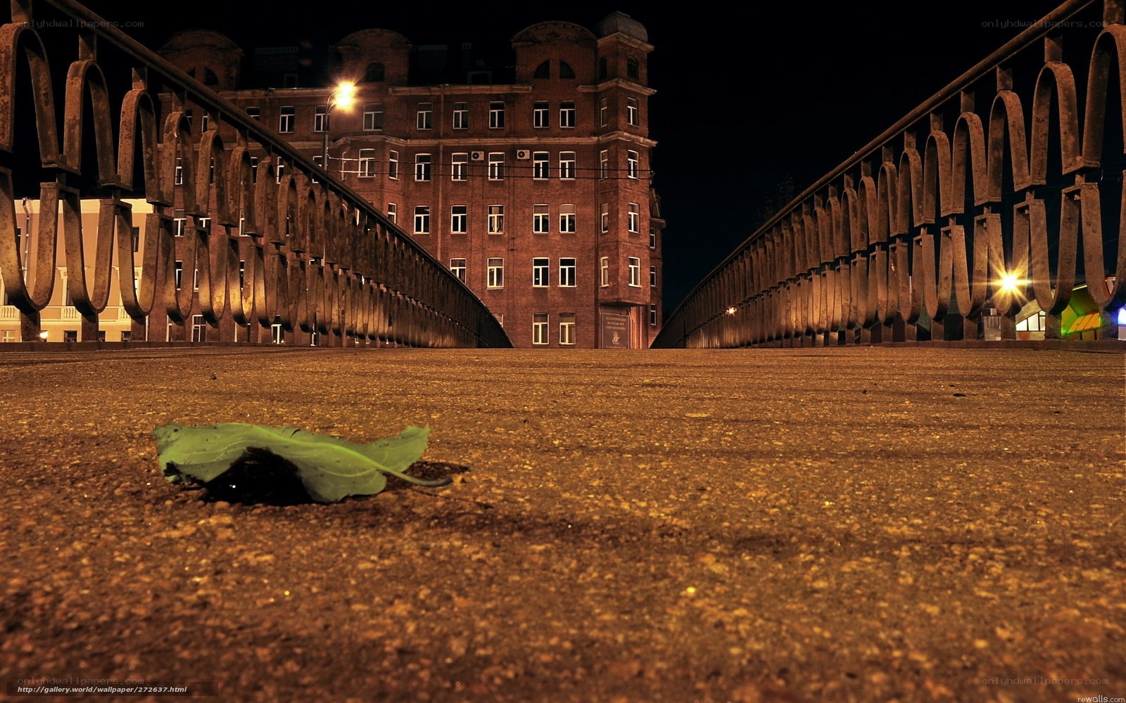 Night on the bridge