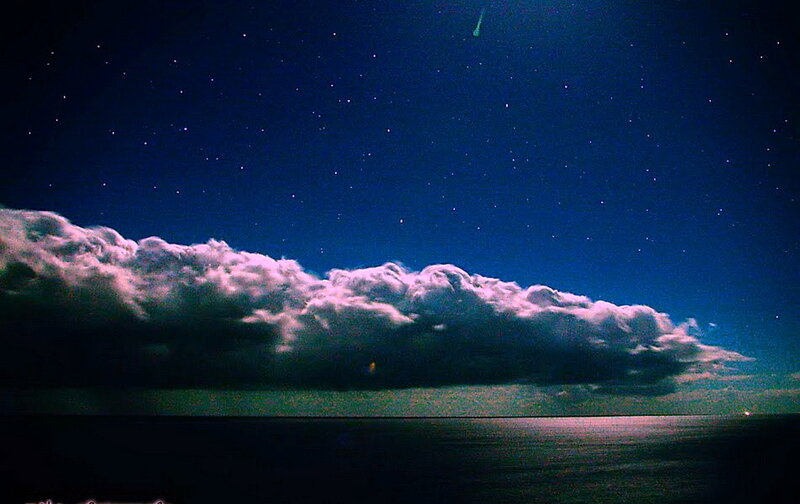 Night Sky over Ocean