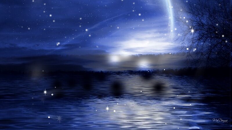Night Sky over Water