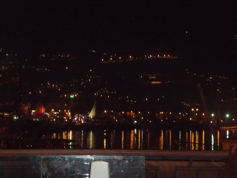 night view of city lights