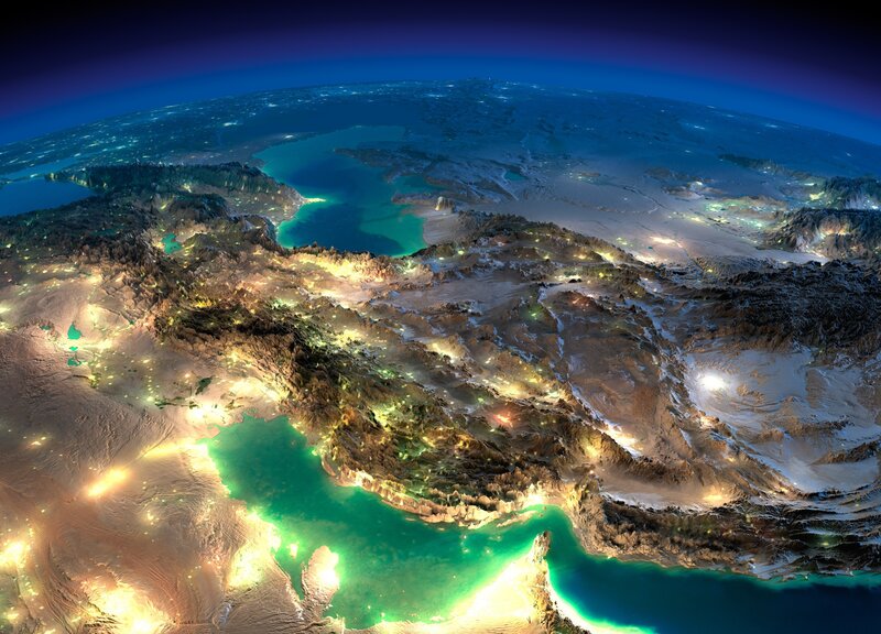 Night View of Earth
