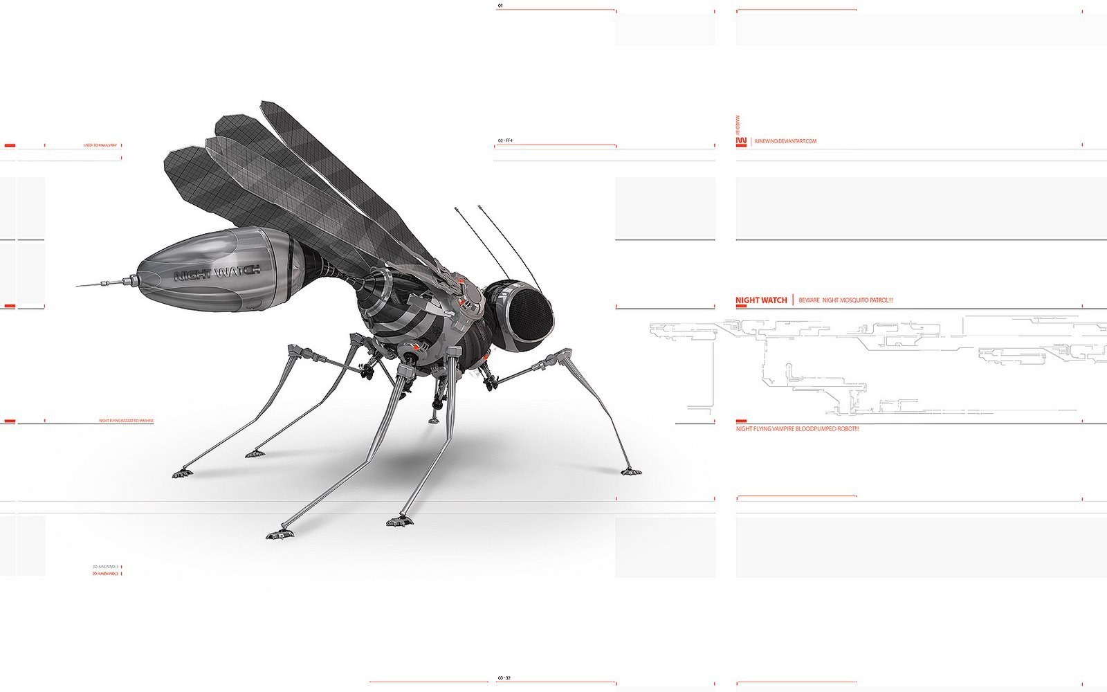 Night Watch Mosquito Robot