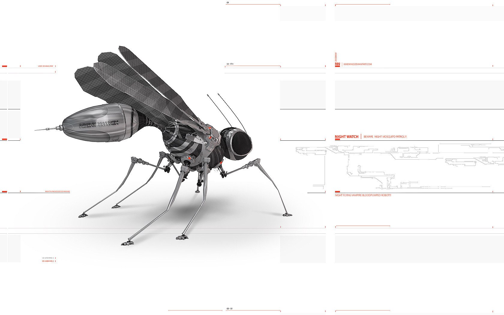 Night Watch mosquito robot