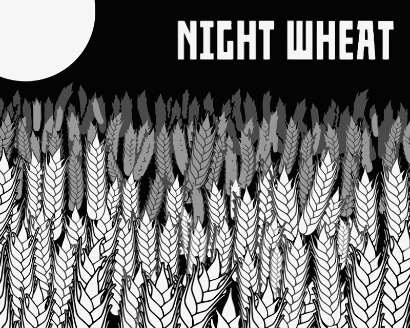 Night Wheat Field