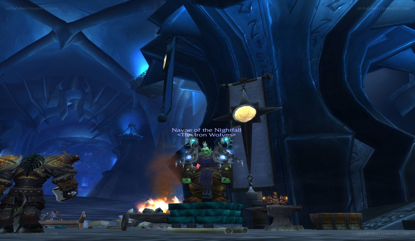Nightfall's meeting in a cave