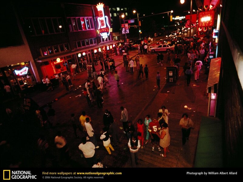 Nightlife on Beale Street