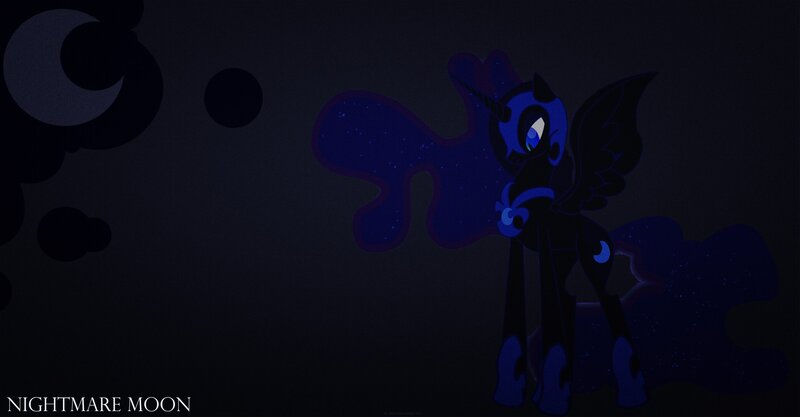 Nightmare Moon character art