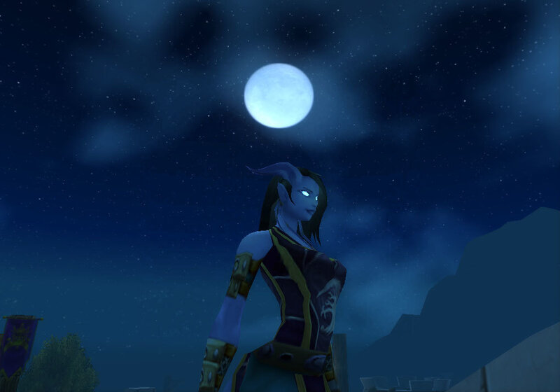 Nighttime Character Portrait