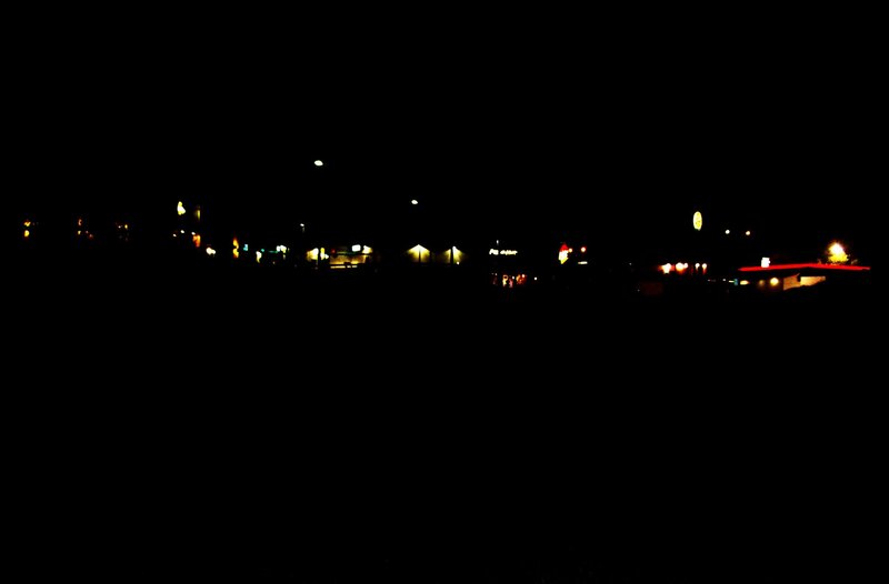 nighttime city lights