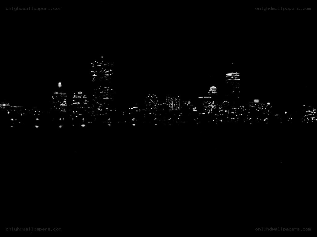 nighttime city skyline