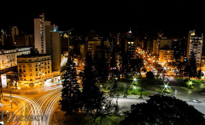 Nighttime Cityscape — Black, Calm, Night