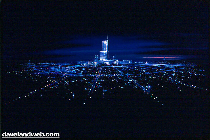 Nighttime Cityscape — Blue