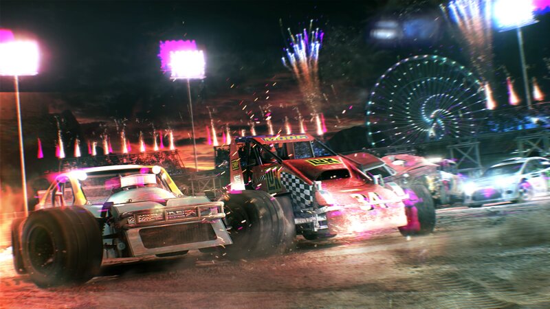 Nighttime demolition derby