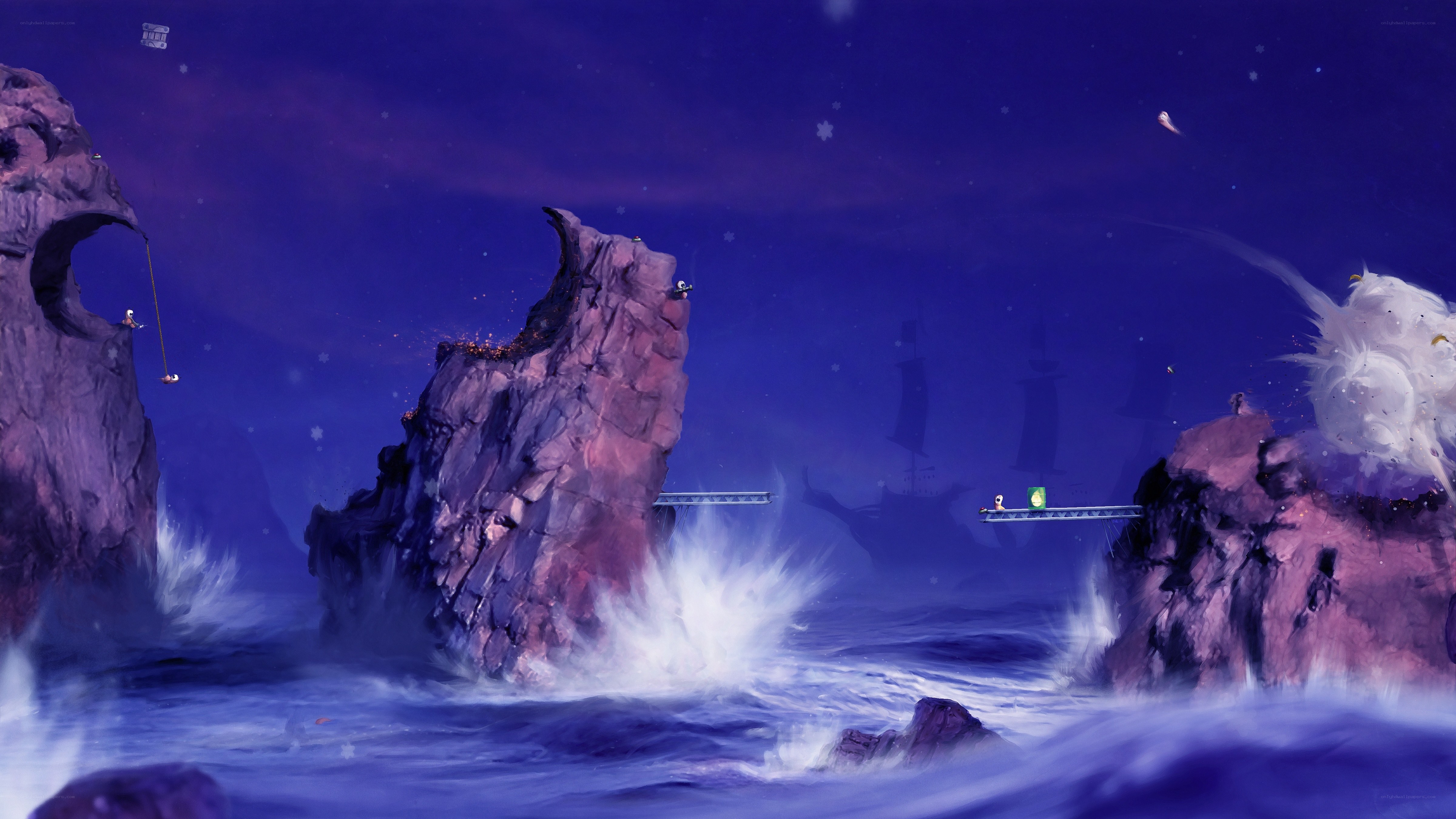 nighttime sea adventure