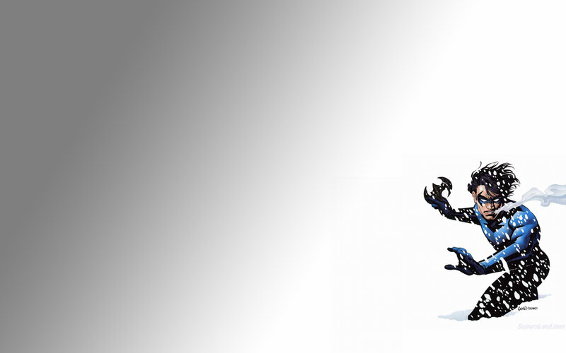 Nightwing in action