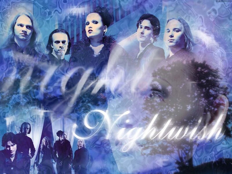 Nightwish band collage