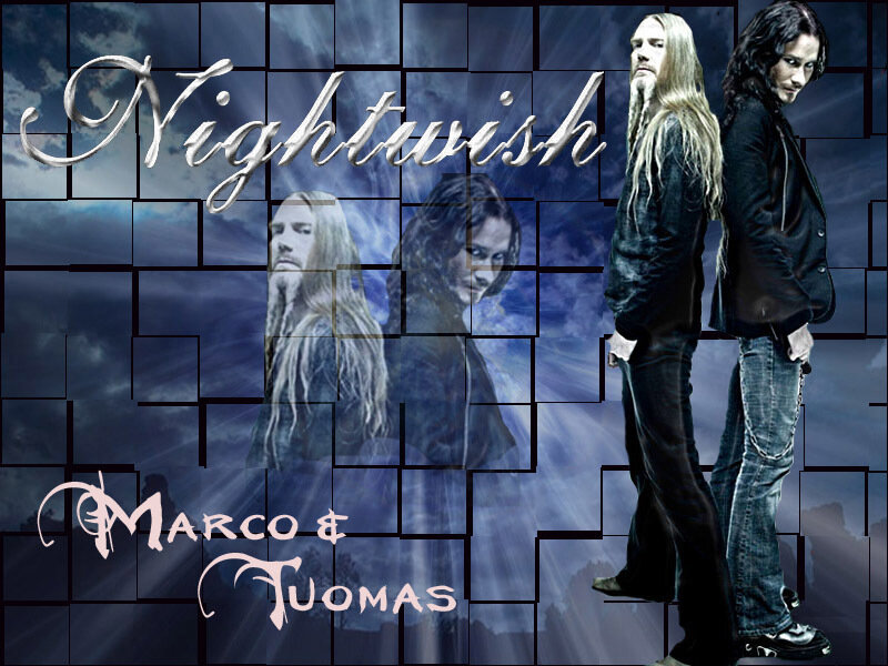Nightwish band members Marco and Tuomas