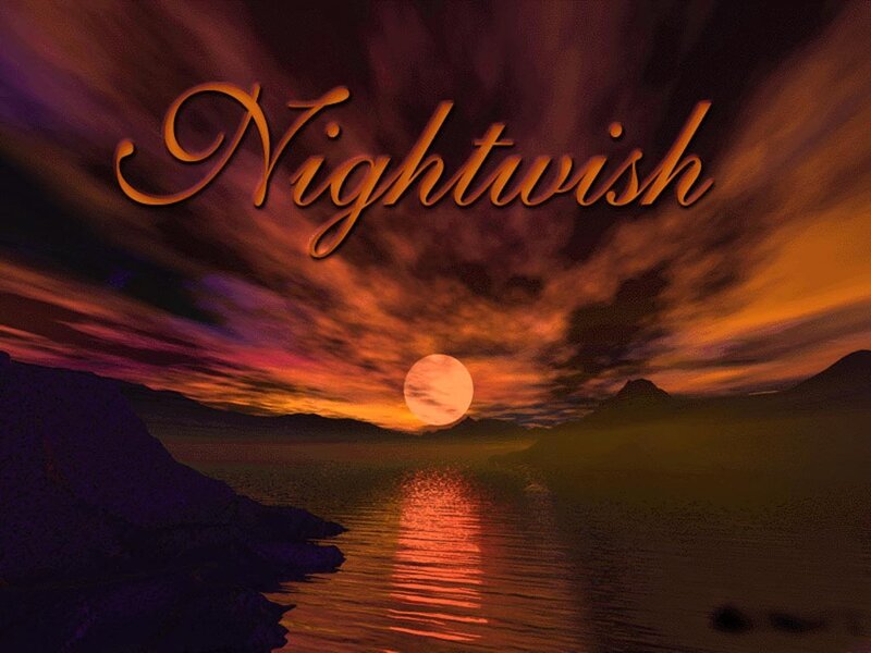 Nightwish sunset landscape