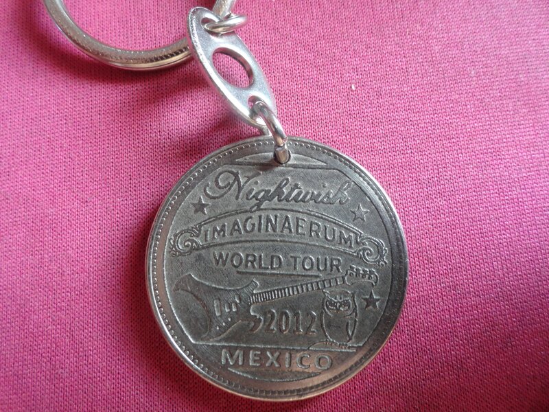 Nightwish tour keychain