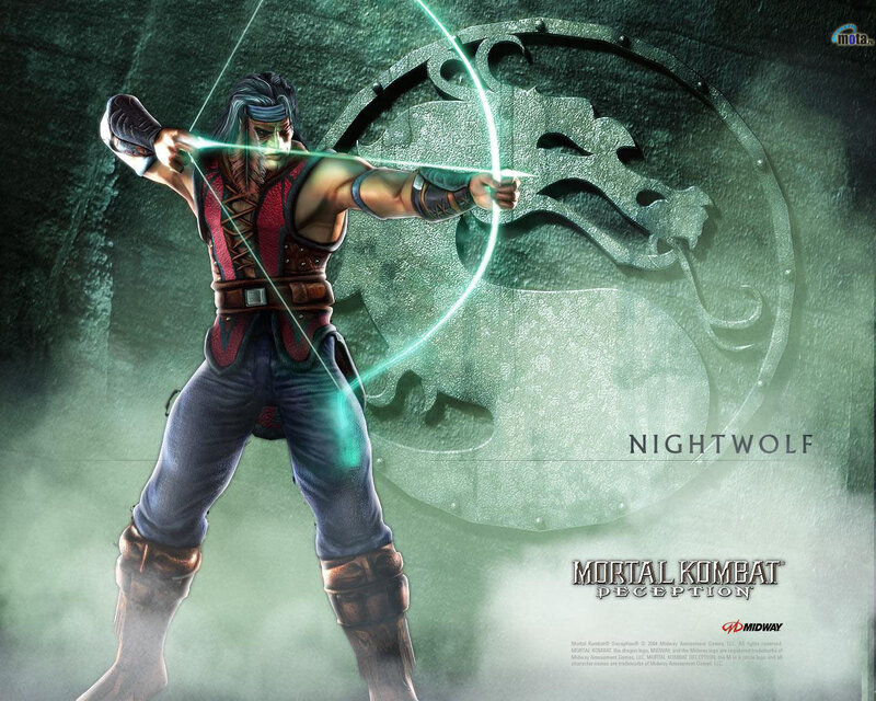 Nightwolf from Mortal Kombat
