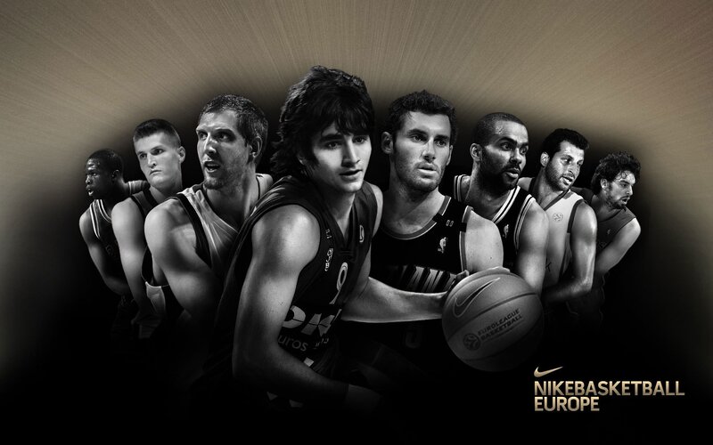 Nike Basketball Europe players