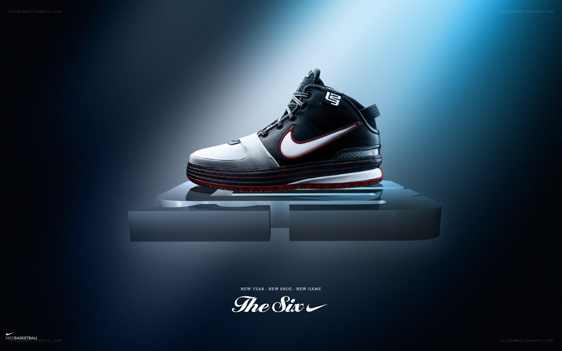 Nike basketball shoe ad