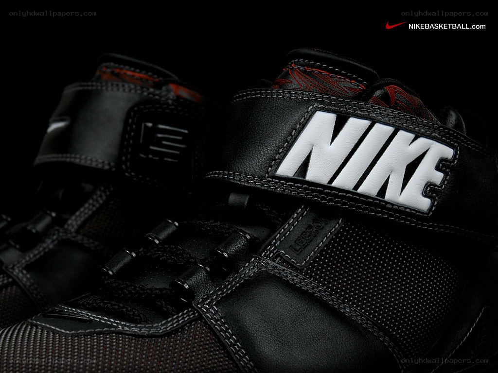 Nike basketball shoes close-up