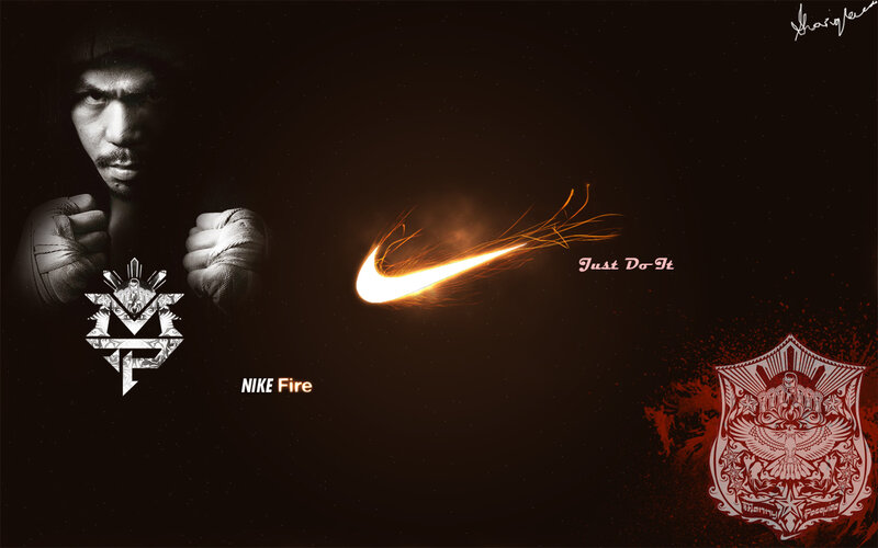 Nike Fire boxing wallpaper