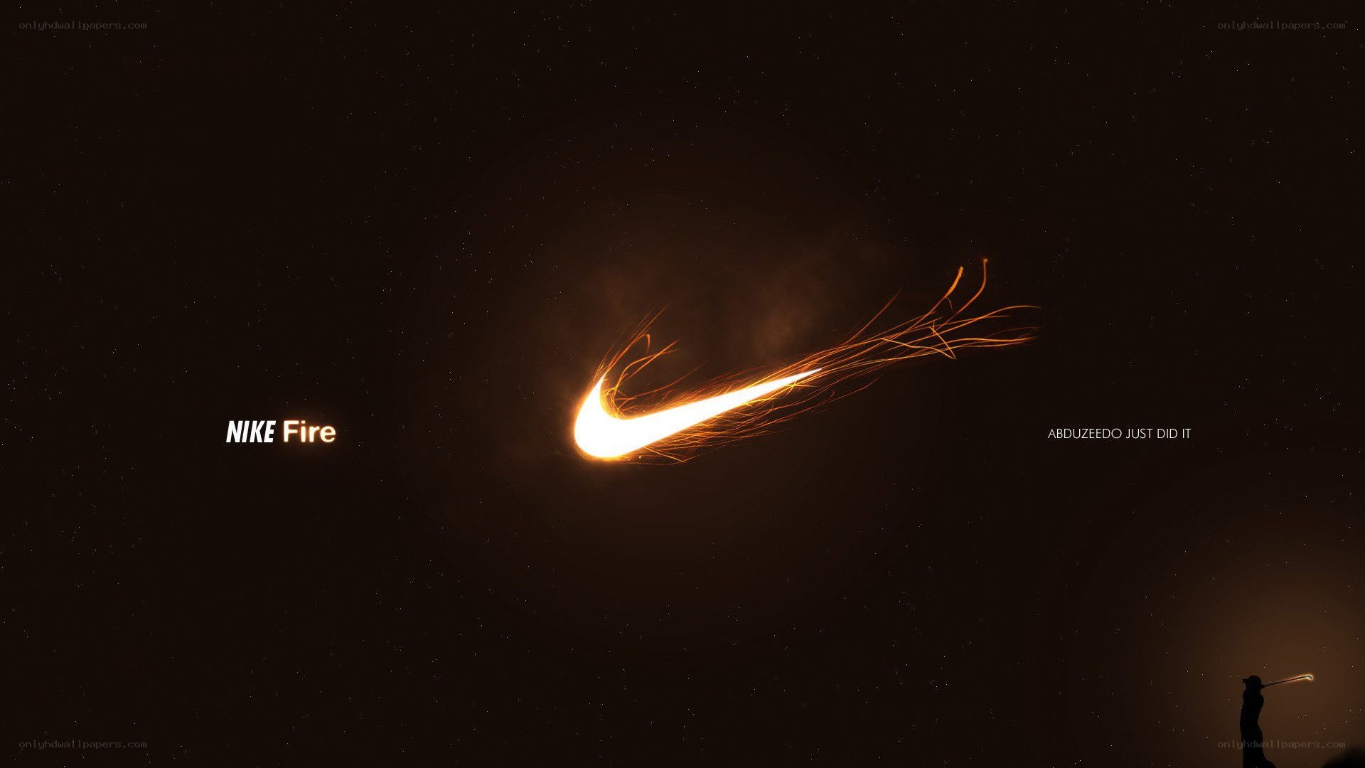 Nike Fire logo animation