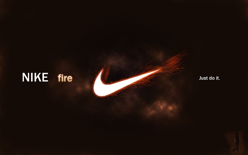 Nike Fire Logo Art