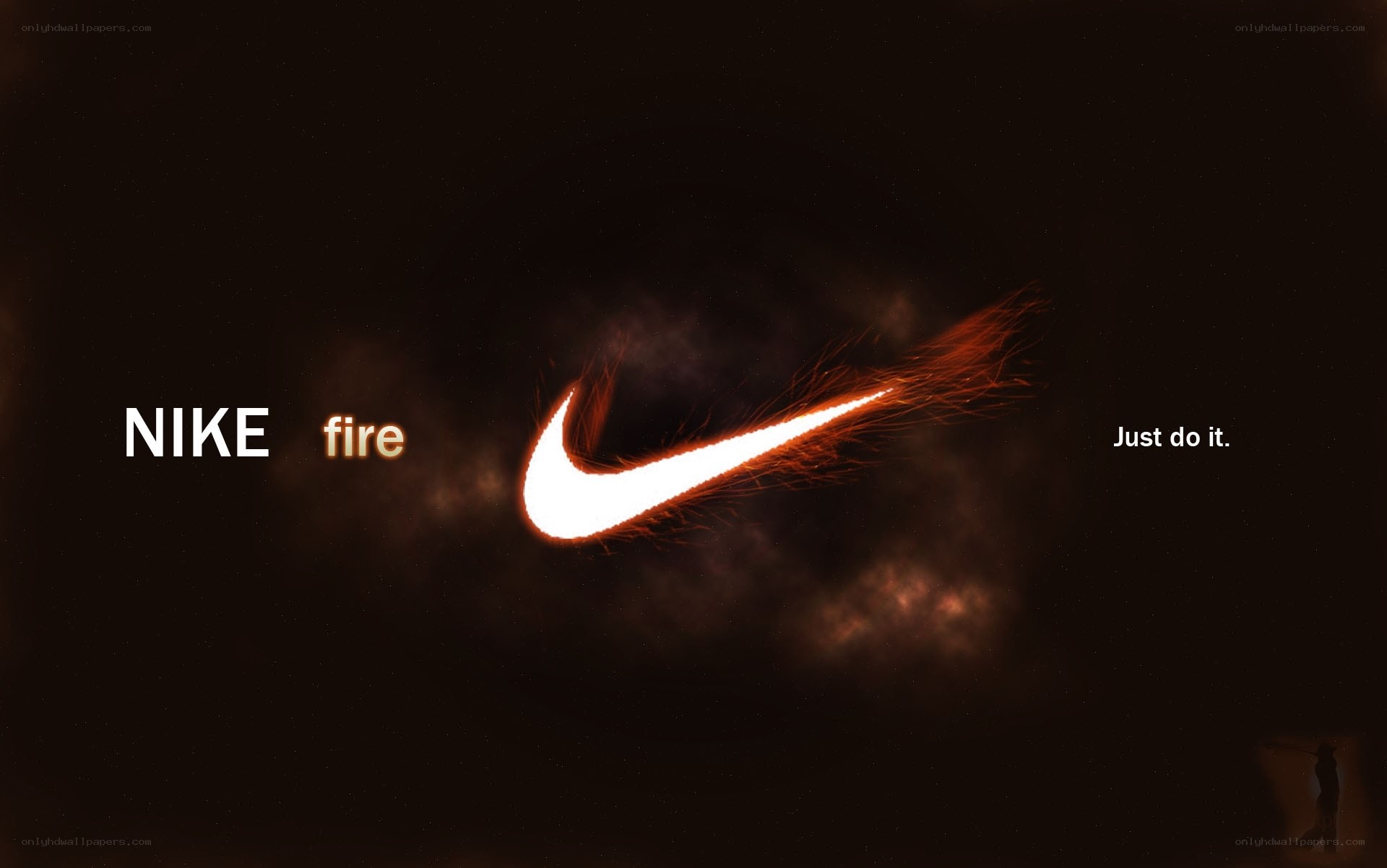 Nike Fire Logo Art