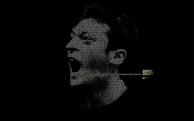 Nike football campaign artwork