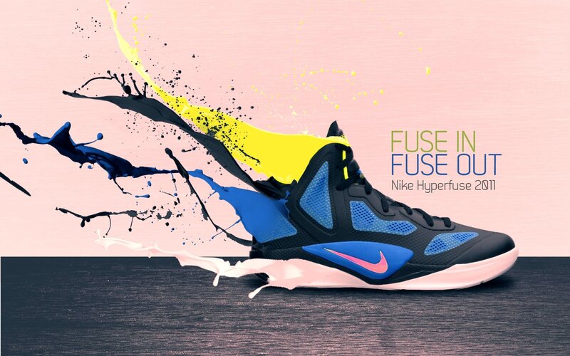 Nike Hyperfuse Shoe — Black
