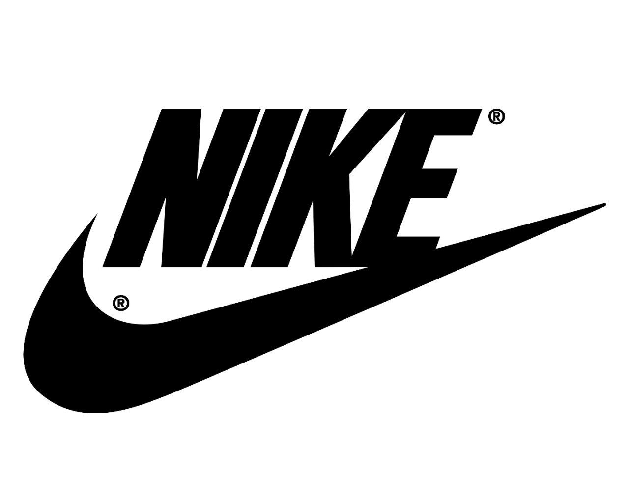 Nike logo with swoosh