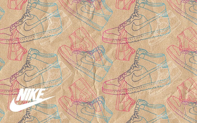 Nike Sneakers Pattern