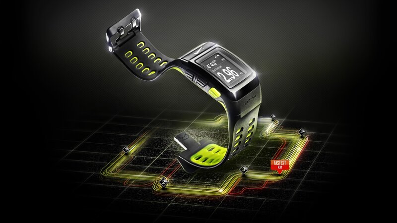 Nike+ Sportwatch on track
