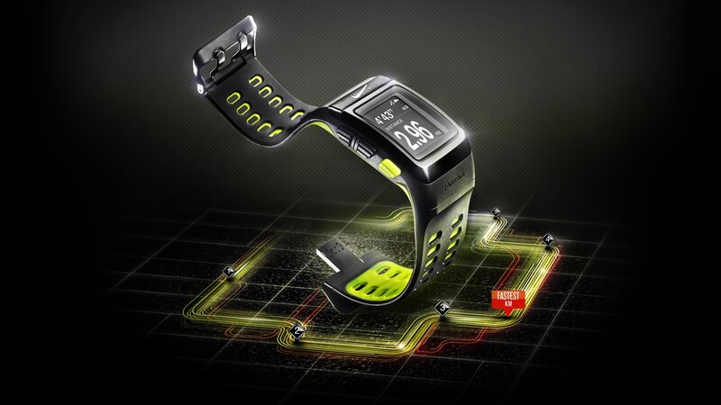 Nike+ Sportwatch on track
