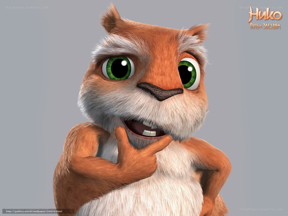 Niko the Squirrel Character